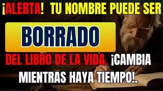 ¡ALERTA! ⚠️ TU NOMBRE PUEDE SER BORRADO DEL LIBRO DE LA VIDA. ¡CAMBIA MIENTRAS HAYA TIEMPO!