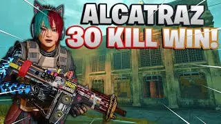 30 KILL ALCATRAZ WIN! This Lobby Was Not Ready! | CoD Blackout