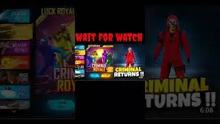 red 😭😭 criminal return and Elite pass 😁free  fire
