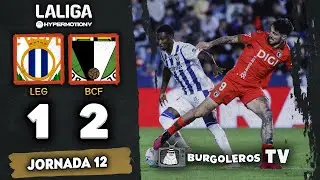 LEGAN&Eacute;S - BURGOS CF (1-2) | POST-PARTIDO | Jornada 12 | Diego Arce
