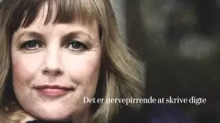 Katrine Marie Guldager - Det er nervepirrende at skrive digte - fra digtsamlingen Et sted i verden