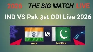 IND VS Pak 1st ODI Live 2026 || India vs Pakistan the Big match || #indvspak #india #live #cricket