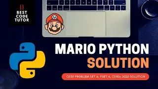 CS50 Mario Python Problem Set 6 (pset6)  Walkthrough (Step by Step)