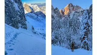Next to the famous Kugy couloir
