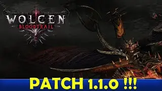 WOLCEN Patch 1.1.0 is almost out! *Bloodtrail character generation and official website information*