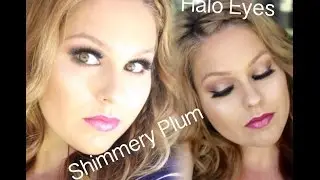 Shimmery Plum Halo Eyes | BH Cosmetics Carli Bybel Palette | Steffany Fuchs