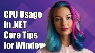 Использование ЦП в .NET Core (по крайней мере, в Windows)