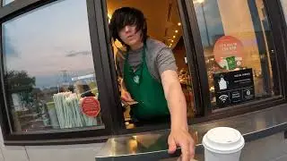 $13.46 Starbucks Drive Thru, Pumkin Spice Latte & Venti Caffe Mocha, Escanaba, Michigan, NGH10081