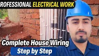 See in detail how electricians connect wires. #construction #house #electricalwork