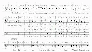 Resp Psalm 104  Bless the lord, O my Soul!