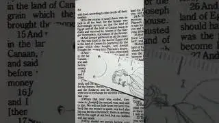 🌱asmr whisper Bible reading (Genesis 47)✨Amplified Version