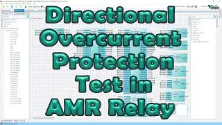 Directional overcurrent protection test in AMR relay | RELAY TESTER | ELECTRICAL