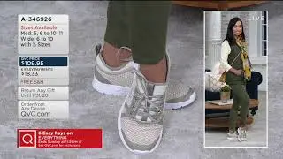 Vionic Mesh Lace-Up Sneakers - Alma on QVC