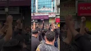 Muharram juloos 2025 | Bhopal Mp #muharram #azadari #muharramstatus #ashhvlogs full video do check