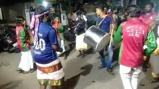 Tamilnadu street music | tamil street music with dance movements | street performance  in india |