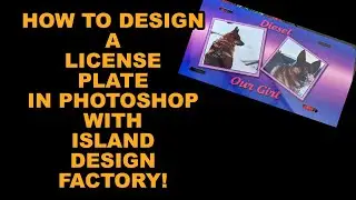 Design A Custom Pet License Plate in Photoshop