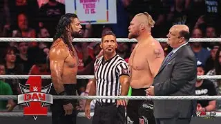WWE - December 20, 2021 - Roman Reigns vs. Brock Lesnar & Paul Heyman