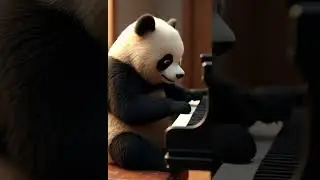🎹 Panda Playing Piano &ndash; The Cutest Performance Ever 🐼✨ #PandaPlayingPiano #CuteAnimals