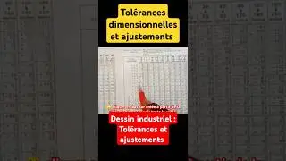 Tol&eacute;rances dimensionnelles et ajustements, dessin industriel, dessin technique indiamaroo movies