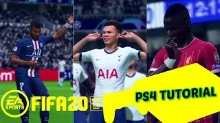 FIFA 20 New Celebrations Tutorial PS4 - FIFA 2020 CELEBRATIONS