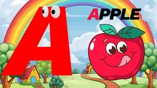 एबीसीडी | ABC | A FOR APPLE | B FOR BALL | ALBHABETS | KIDS RHYMES #aforapple