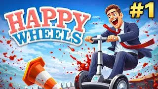 FUNNIEST GAME EVER 😂 | HAPPY WHEELS #1