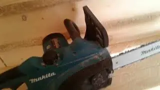 Chain power saw of Makita UC3520A. Short review.Цепная электропила Makita UC3520A. Краткий обзор.