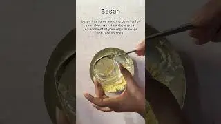 besan Face Wash And Face Pack For acne prone skin #shorts #skincare
