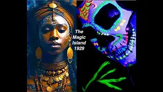 The Magic Island 1929 Seabrook 1st Zombie Book Vodou Vudu Voodoo