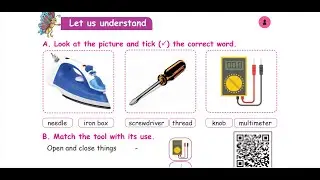 A STITCH IN TIME - UNIT 2  - TERM 3 - ENGLISH - 3RD STANDARD - Let us learn = book exercise