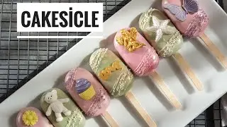 MAGNUM G&Ouml;R&Uuml;N&Uuml;ML&Uuml; KEK- Cakesicles Nasıl Yapılır-Cakesicle Tarifi- Dondurma G&ouml;r&uuml;n&uuml;ml&uuml; Kek #cakesicles