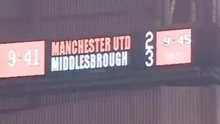 Manchester Utd v Middlesbrough 2003-04 JUNINHO GIGGS JOB GOAL