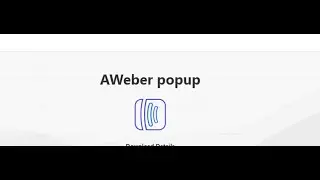 How to setup Popup Builder &ndash; AWeber