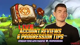 LIVE Account Reviews & Progression Tips!