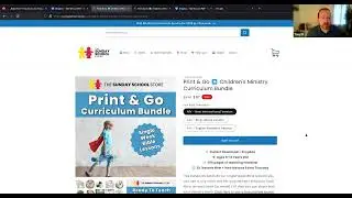 PDF Sunday School Curriculum Bundle - Printable Bible Lessons for Kids