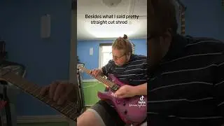 Playing overhand is easy #shredguitar #metalguitar #guitarstyle #foryou #short #shorts