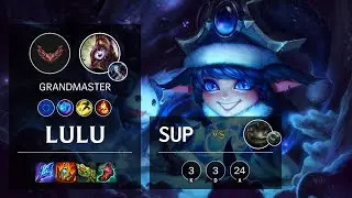 Lulu Support vs Tahm Kench - EUW Grandmaster Patch 12.2