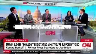 Panelist Challenges CNN's Coverage: Claims Double Standard on Biden vs. Trump Defying Court Orders