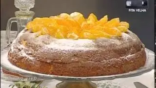 Palmirinha - Pão de ló de laranja - Tv Culinária 2006