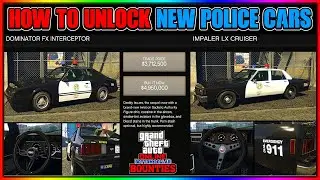 HOW TO UNLOCK THE NEW POLICE CARS IN GTA ONLINE! (GTA 5 COP VEHICLES DLC)