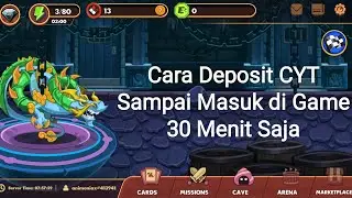 🔴Cara Beli dan Deposit CYT Token sampai Masuk di Game Dragonary Game NFT
