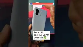 Redmi A1 2GB Extra RAM Extension done #reels #tech #redmia1 #goedition #viral #info Follow for more