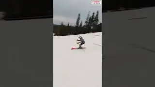 Gustave Mirek Engstrom 🇸🇪 🇲🇫 - slalom training in Kl&auml;ppen #weareskiing @atomic