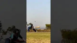 Arjun Azad in Open Match Simulation Playing Some Innovative Shots