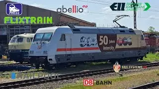 Zugverkehr in Gotha am 26.05.23 von 12:21 Uhr bis 16:12 Uhr