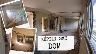 1.NÁŠ DOM 🏡- REKONŠTRUKCIA #rekonstrukce #stavbadomu 