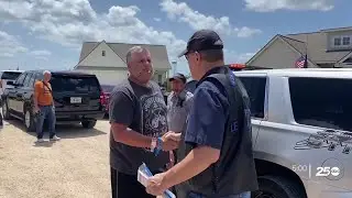 A Hero's Welcome: Chief Deputy released from hospital, rides in procession