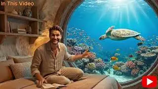 Living Underwater &mdash; Building a Hidden Cave Home Beneath the Sea