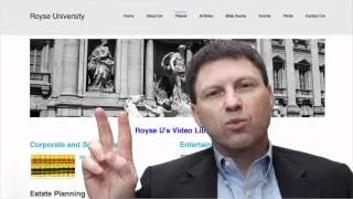 Royse Law Video Blog February 2012