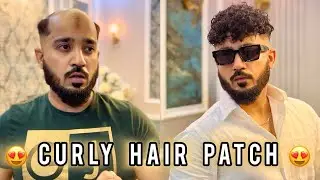 Curly Hair Patch | Order Hair Patch Online | Call : 9650914665 | Anas Sheikh Hair Solution | Patch